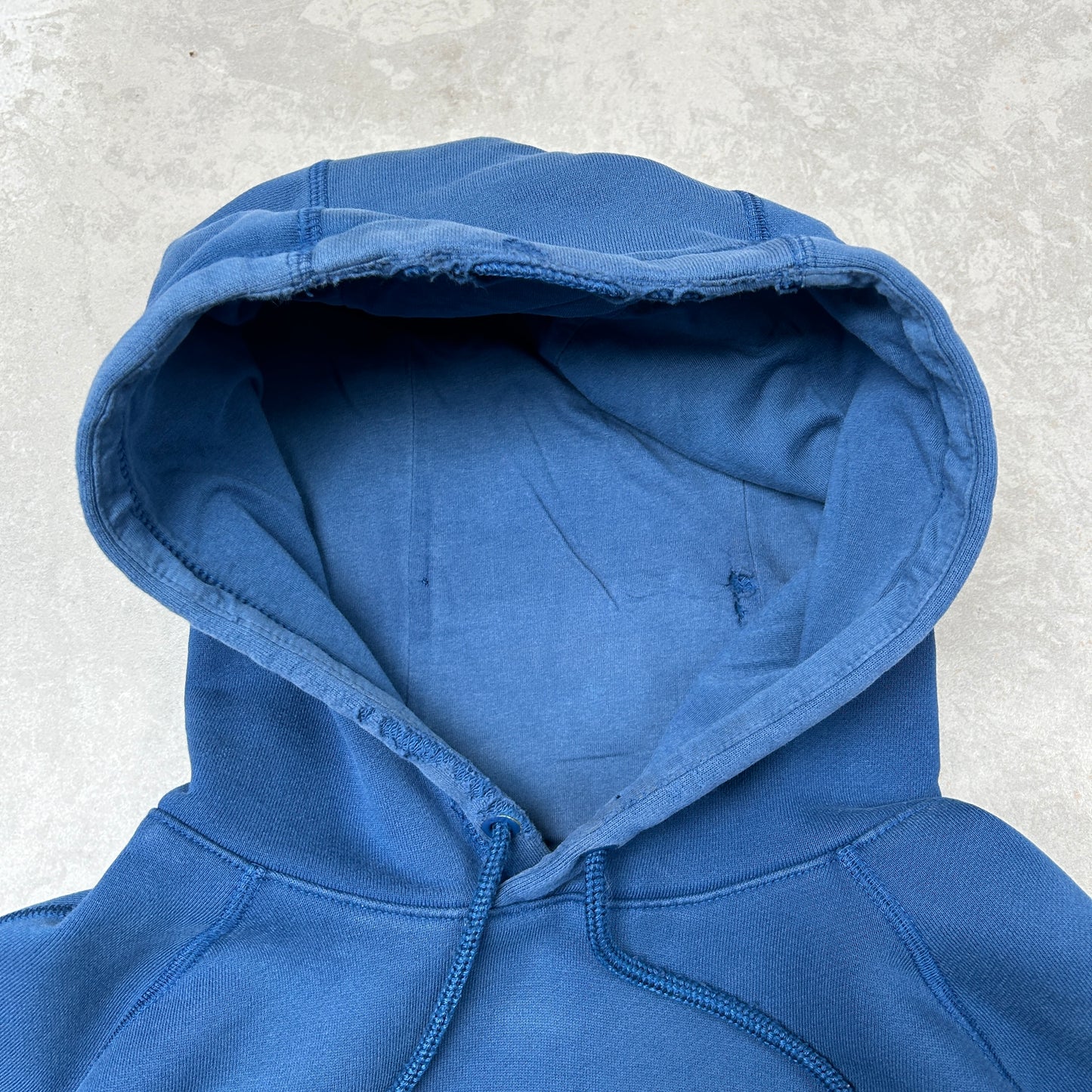 Vintage Nike Air Blue Hoodie Sweatshirt - L