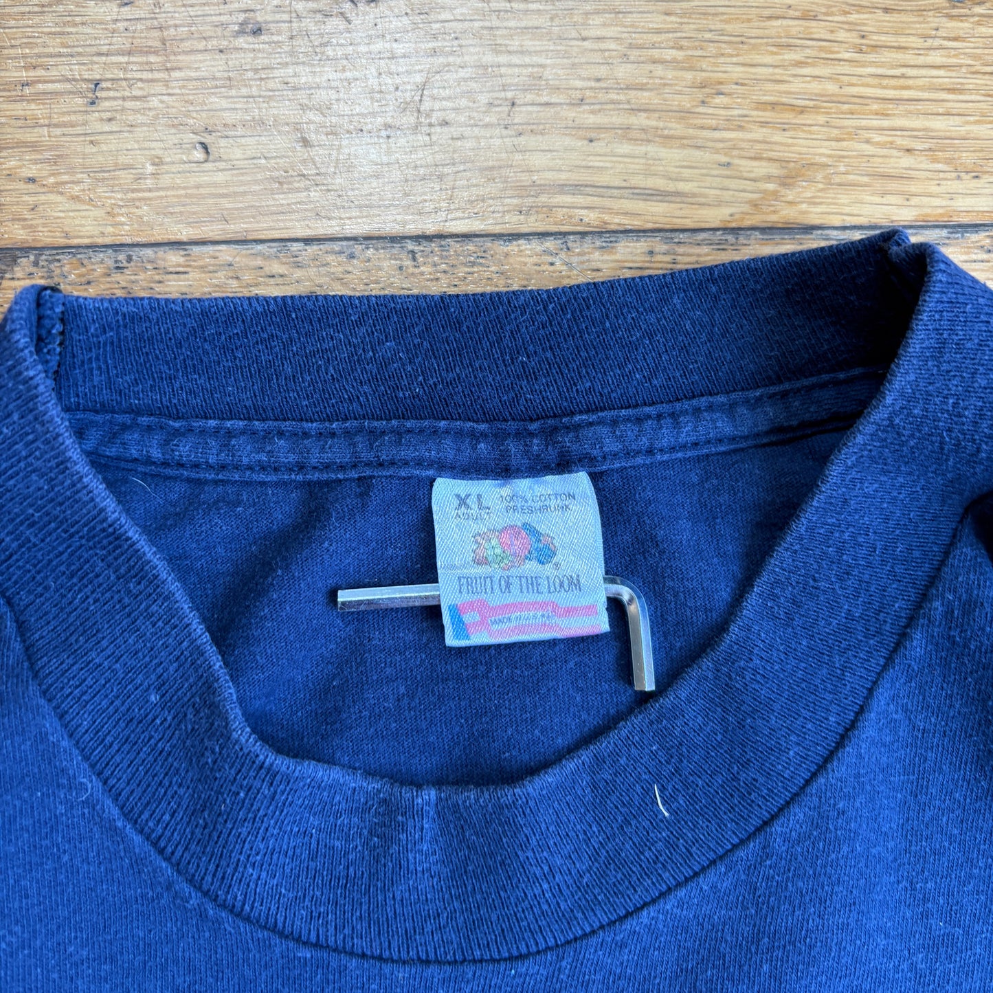 Vintage 90s Funny Golf Single Stitch Navy Graphic T-Shirt - XL