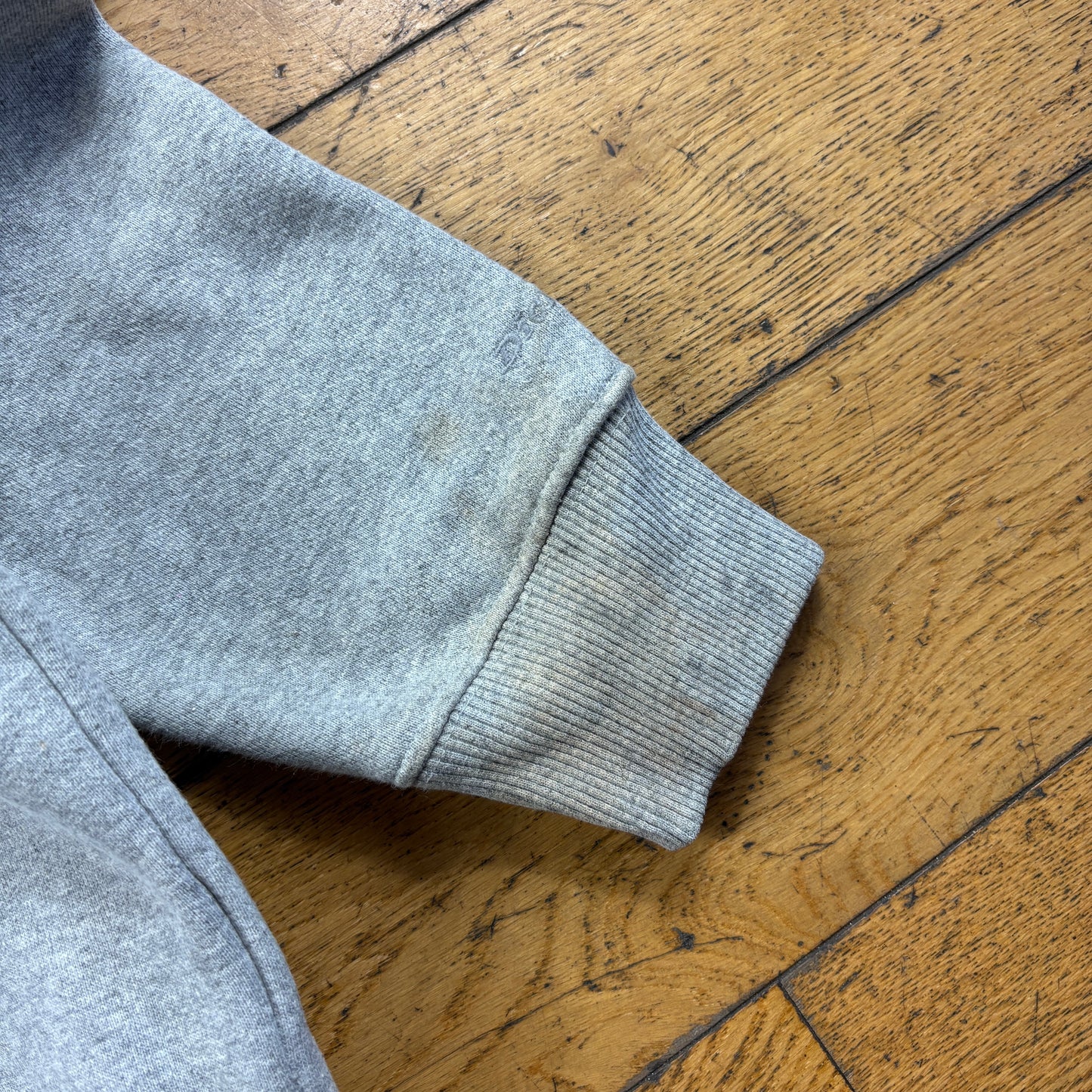 Vintage Dickies Grey Embroidered Spellout Sweatshirt - S