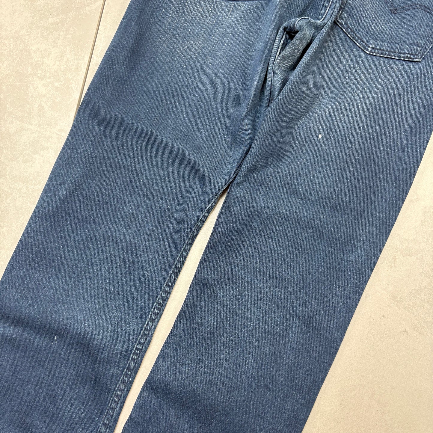 Vintage Levis 513 Straight Blue Denim Jeans - 36