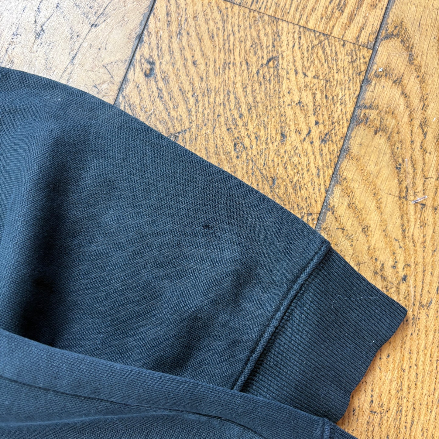 Vintage Columbia Black Embroidered Hoodie Sweatshirt - XL