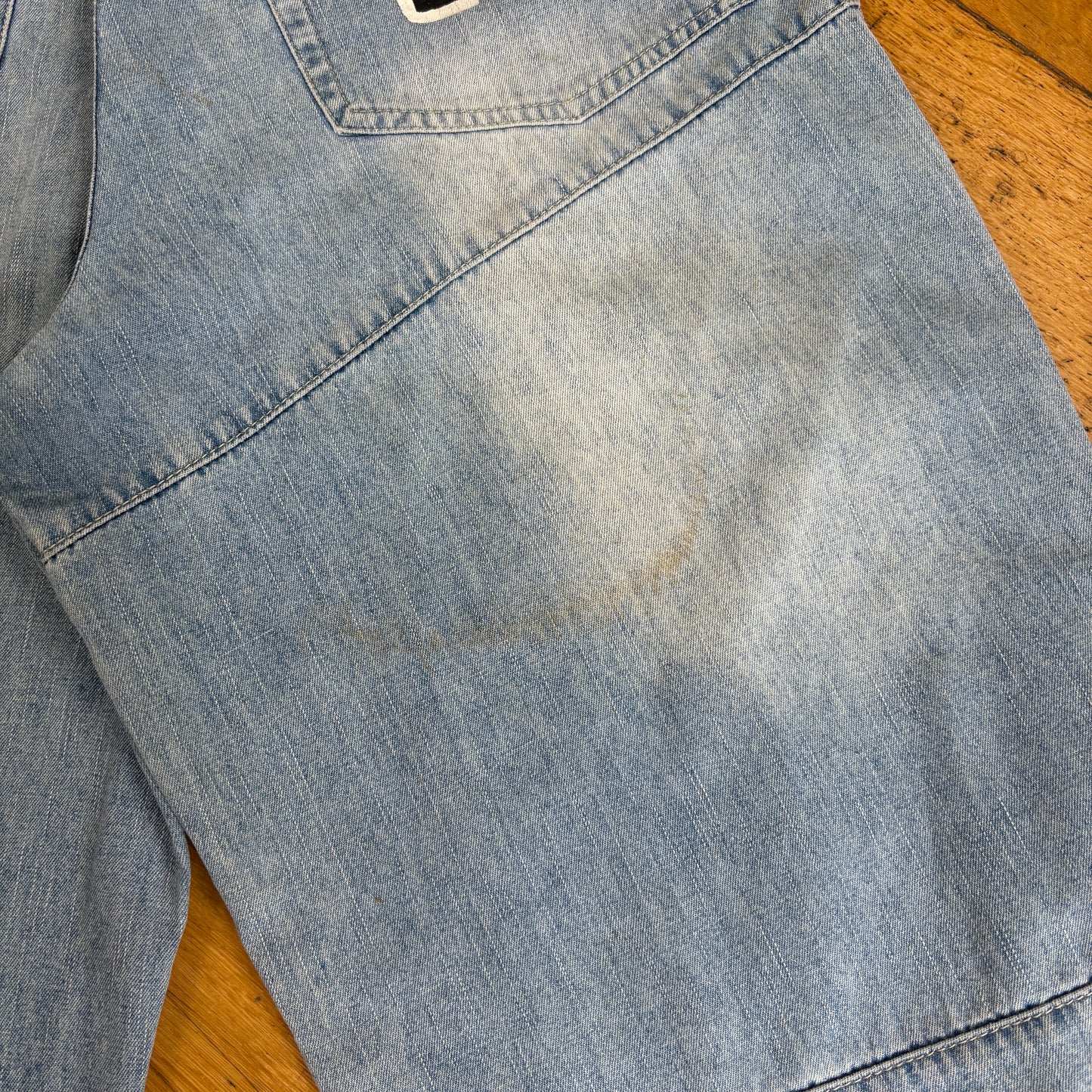 Vintage Beyond Hip Hop Blue Baggy Shorts Jorts - 34