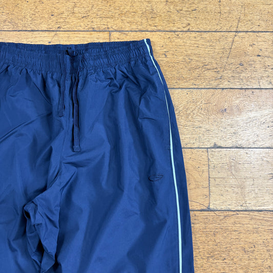 Vintage Champion Navy Baggy Tracksuit Sweatpants Track Pants Bottoms - M