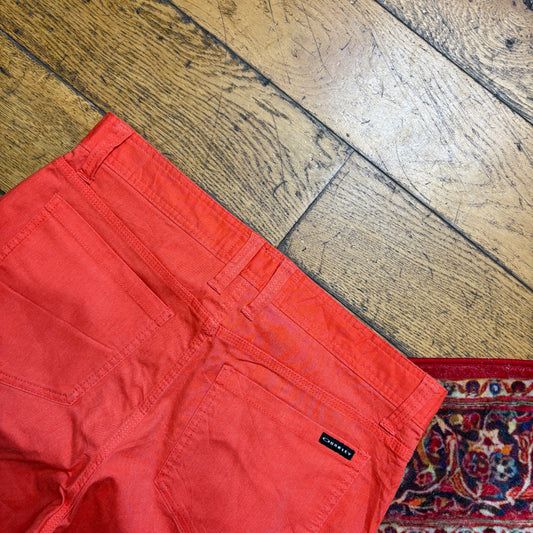 Vintage Oakley Orange Hiking Shorts Jorts - 36