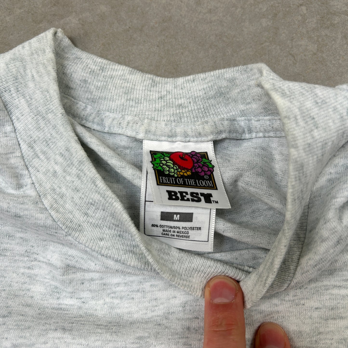 Vintage 90s Single Stitch Rowing Graphic Grey T-Shirt - S