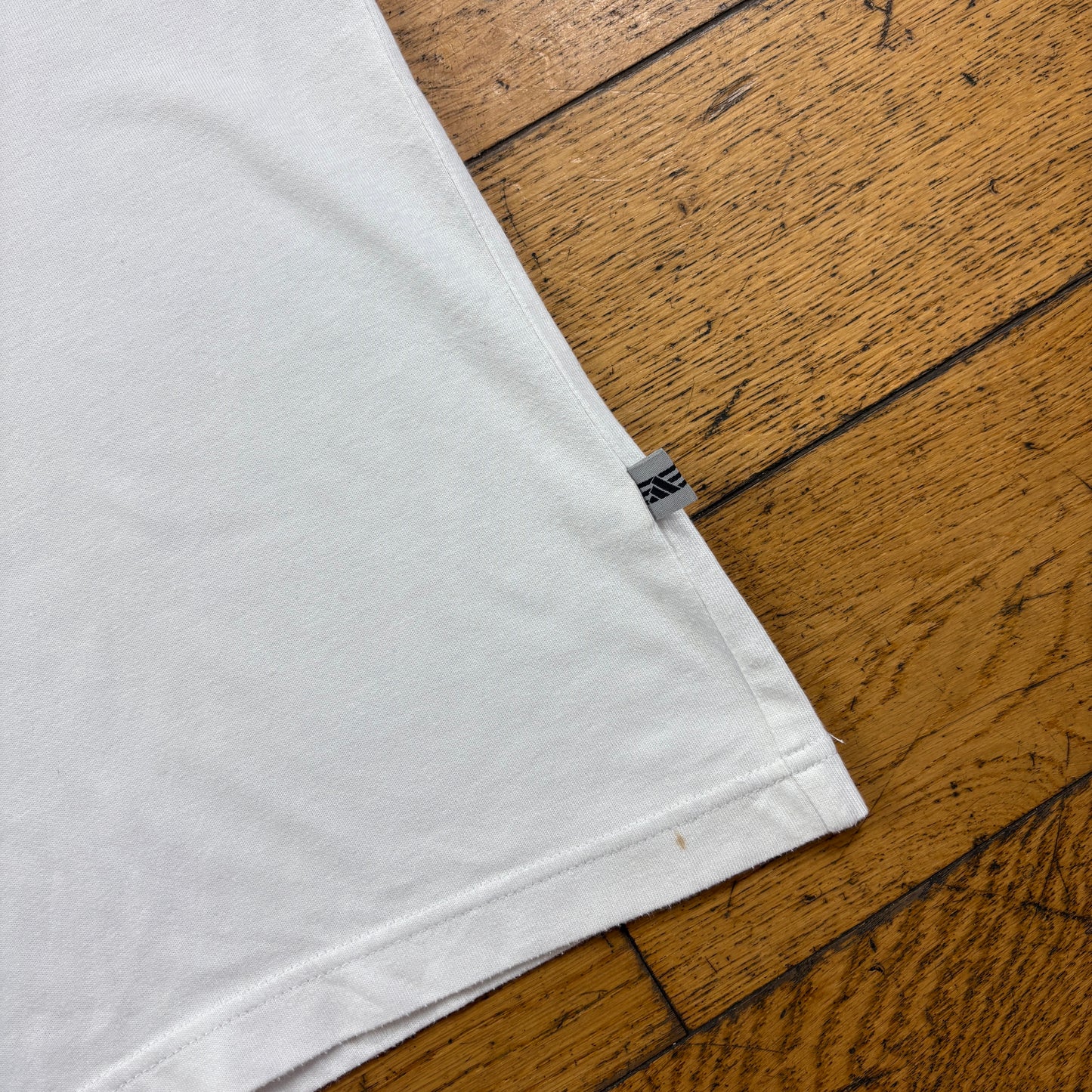Vintage Adidas White T-Shirt -XL