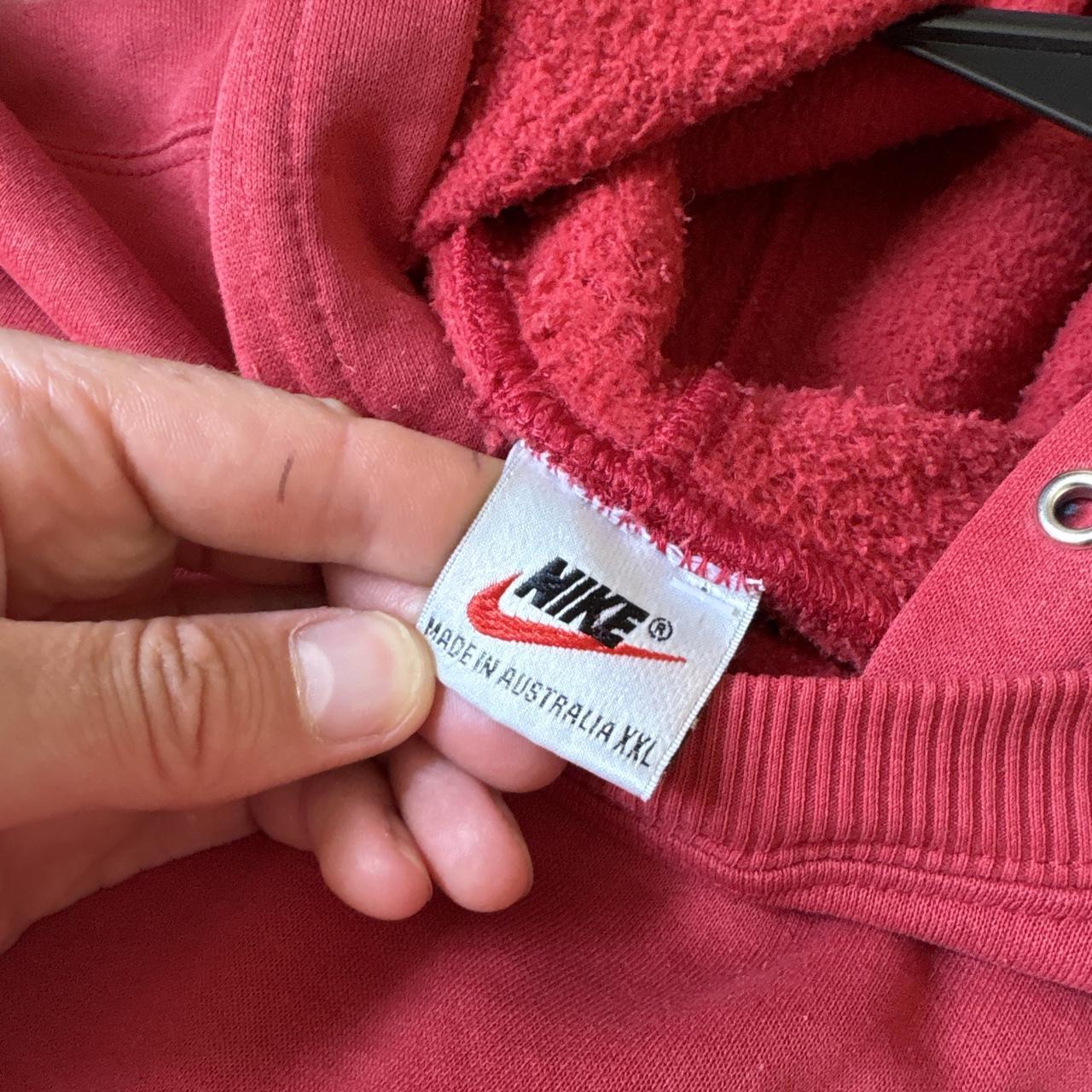 Vintage Nike Swoosh 90s After Hood Sweatshirt Hoodie - 2XL