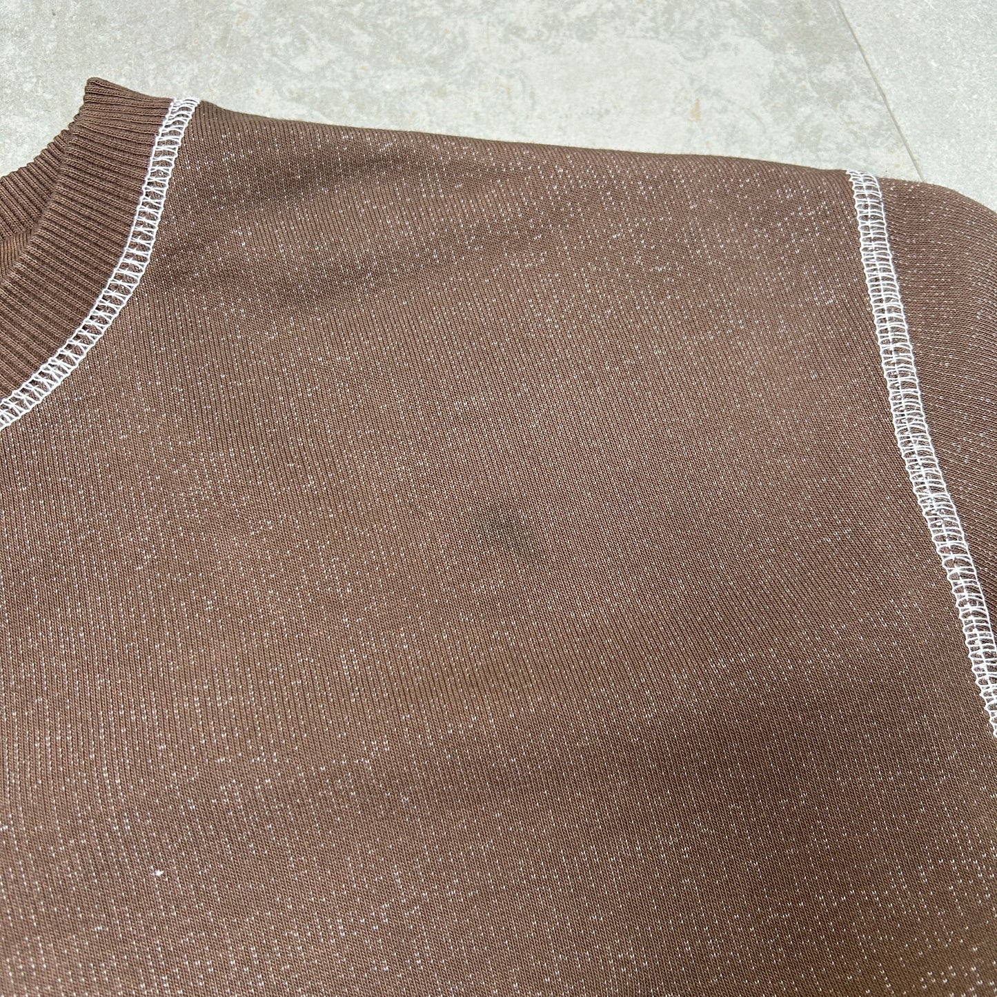 Vintage Nike Brown Embroidered Sweatshirt - L