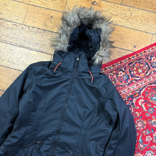 Vintage Oakley Black Ski Technical Womens Jacket Coat - S