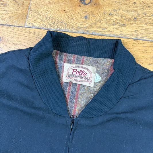 Vintage Black Carhartt Style Workwear Jacket - 4XL