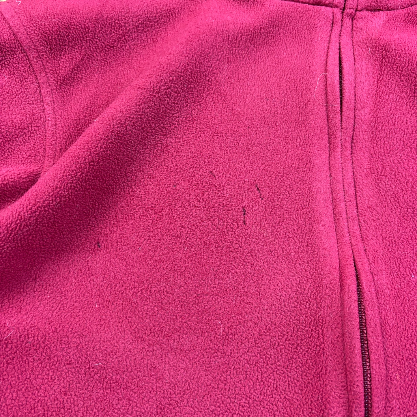 Oakley Red Burgundy Fleece Embroidered Sweatshirt - XL