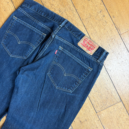 Vintage Levis 559 Baggy Straight Blue Denim Jeans - 36