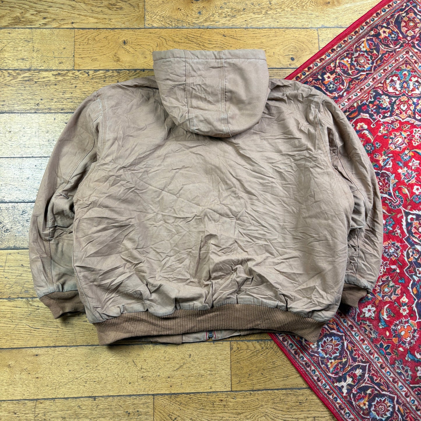 Vintage Craftsman Brown Workwear Carhartt Active Style Jacket - 2XL