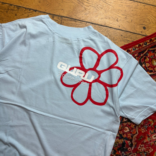 Vintage Guru Surfwear Blue Graphic T-Shirt - L