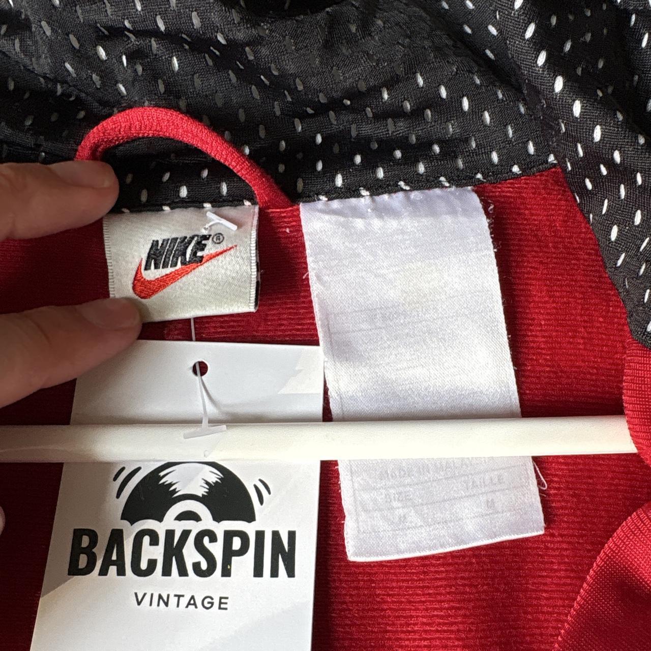 Vintage Nike Basketball 90s Red Track Jacket - XL