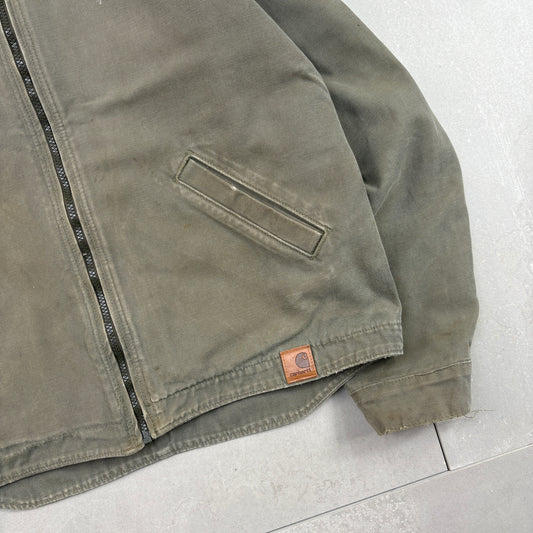 Vintage Carhartt Active Green Workwear Jacket - M