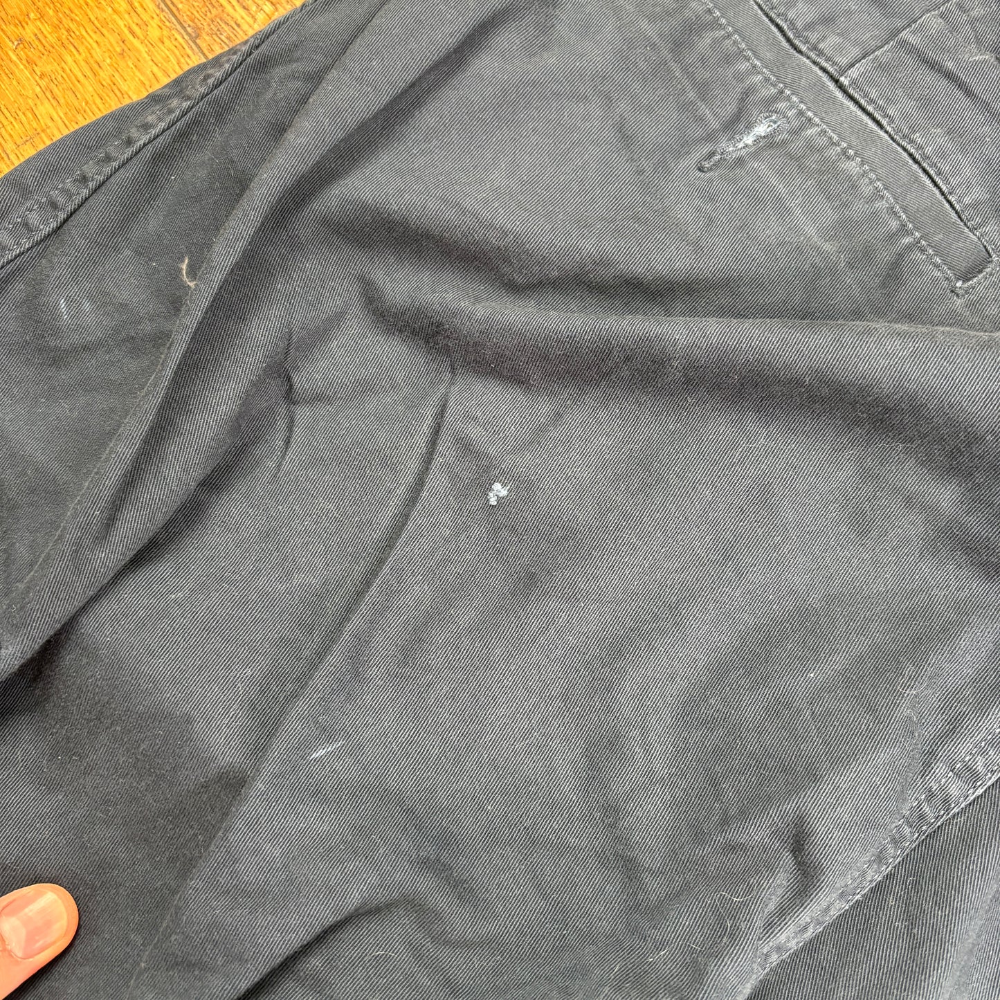 Vintage Dickies 874 Navy Skate Cargo Trousers - 38