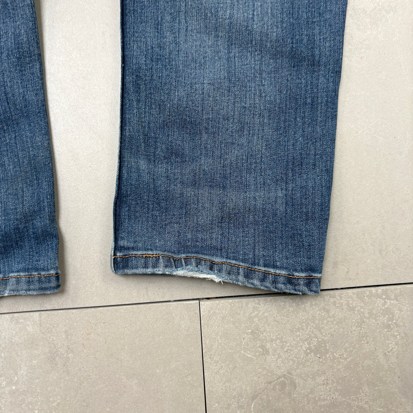 Vintage Levis 511 Slim Blue Denim Jeans - 38