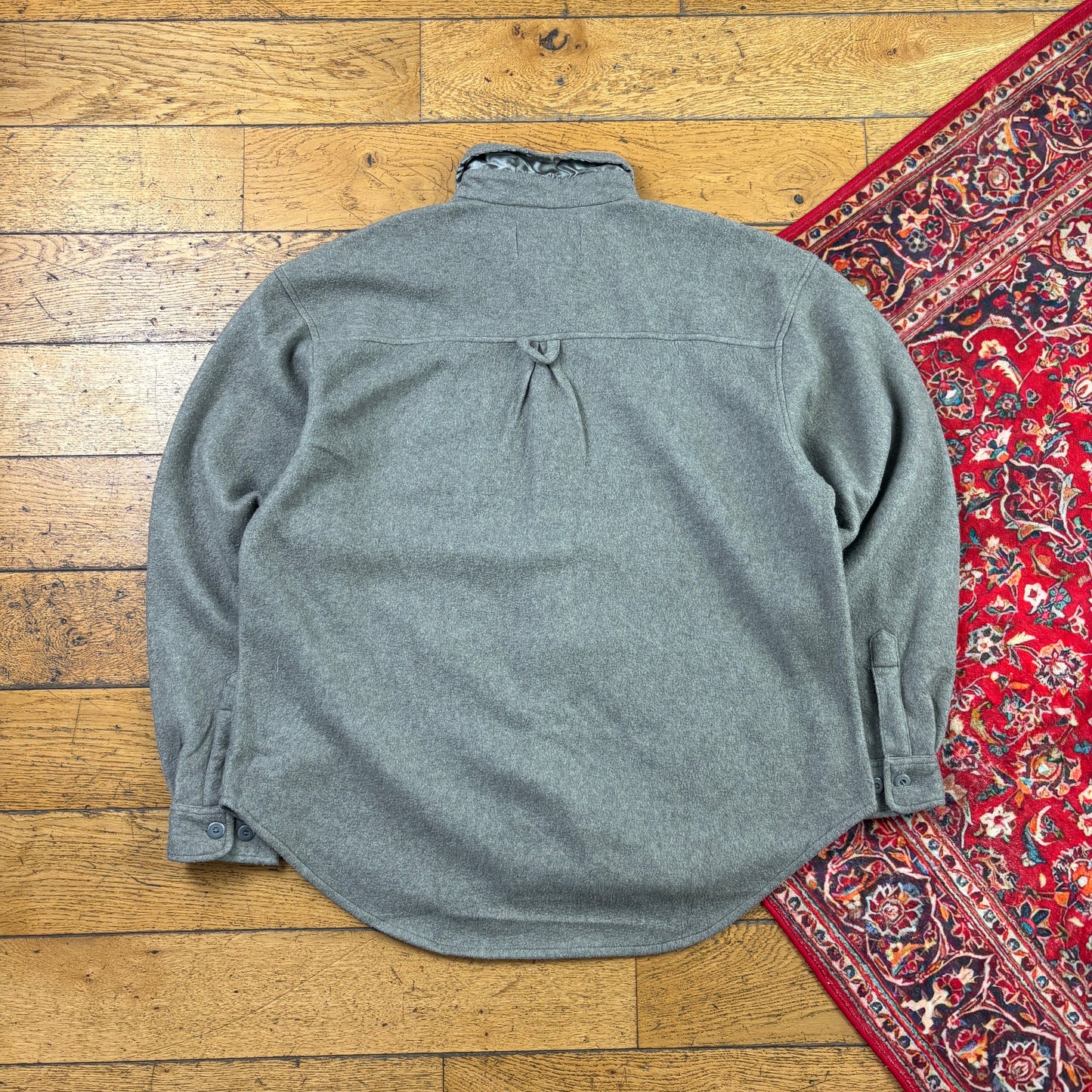 Vintage Green Overshirt Shacket Chore Jacket - XL