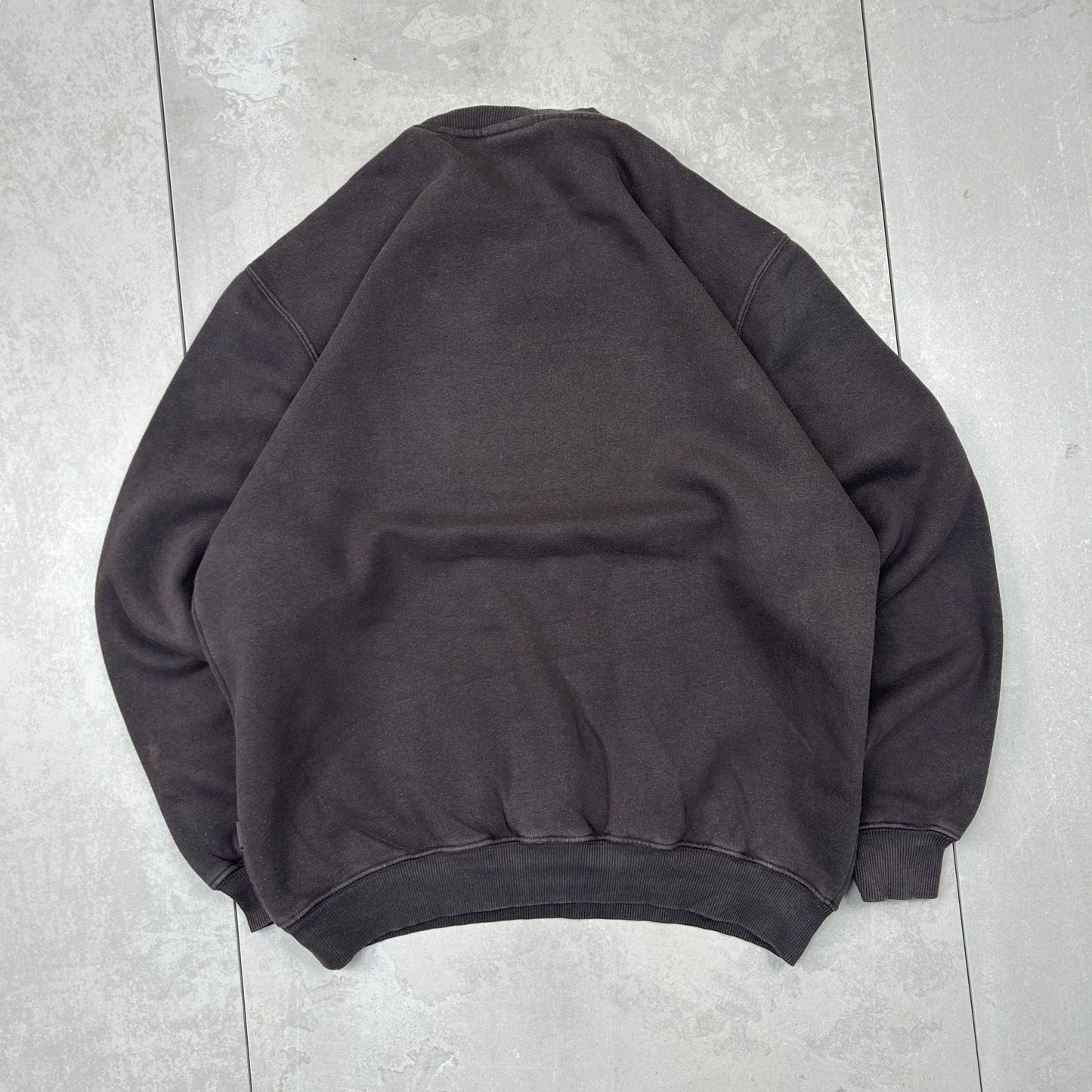 Vintage 90s Adidas Brown Embroidered Sweatshirt - L