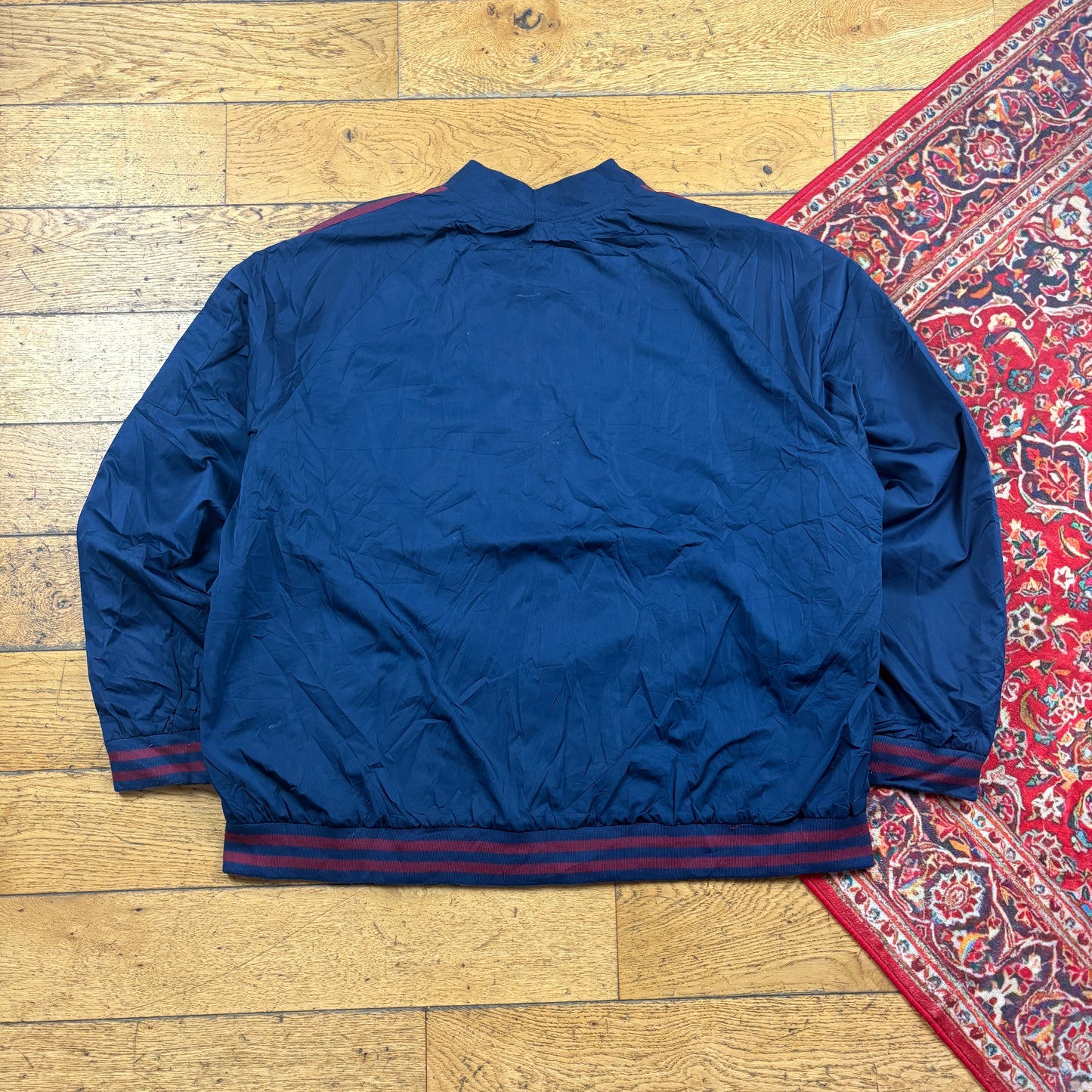 Vintage Navy Blue MA-1 Bomber Jacket - XXXL