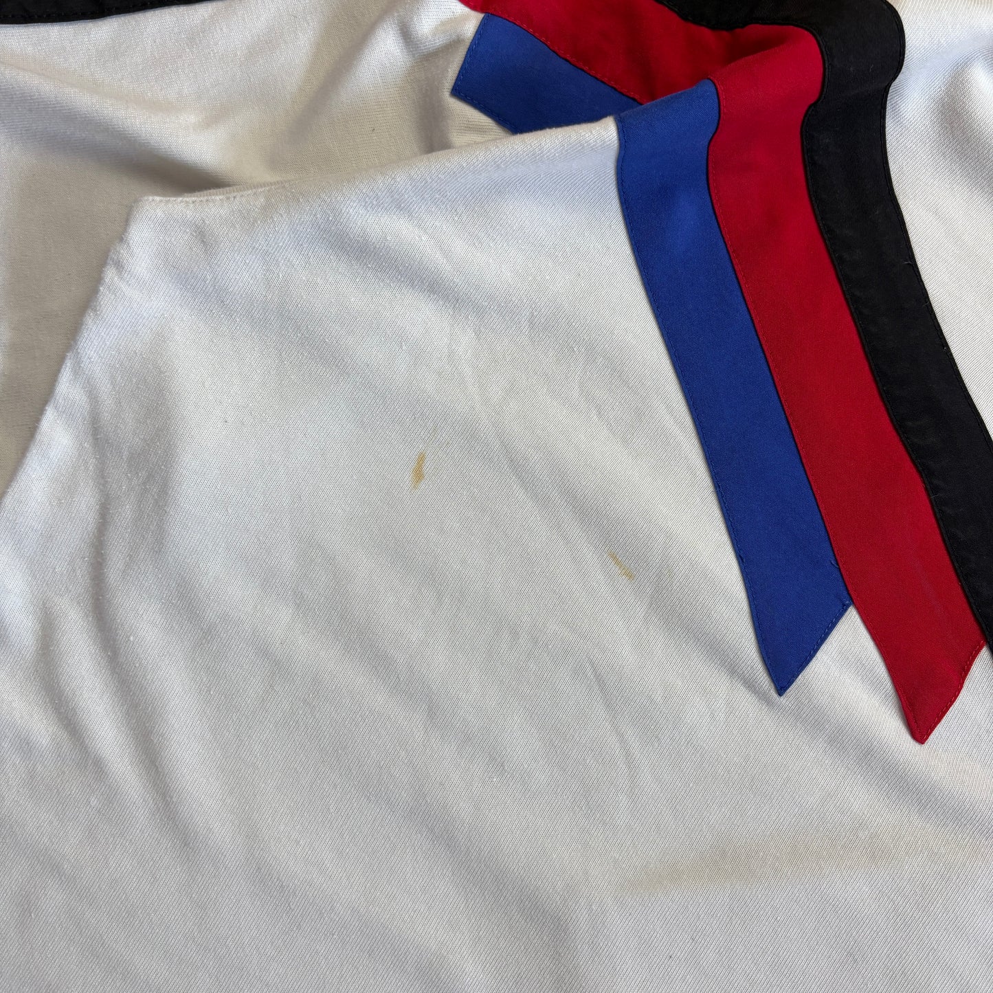 Vintage 90s Adidas Embroidered White T-Shirt - XL