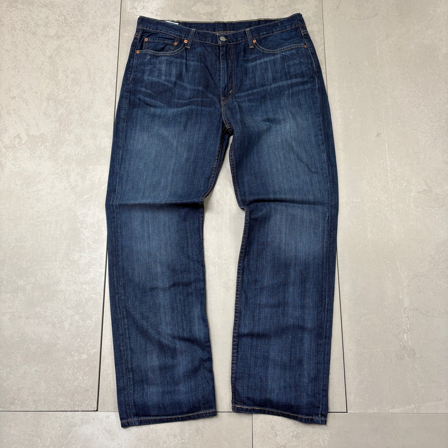 Vintage Levis 514 Straight Blue Denim Jeans - 38
