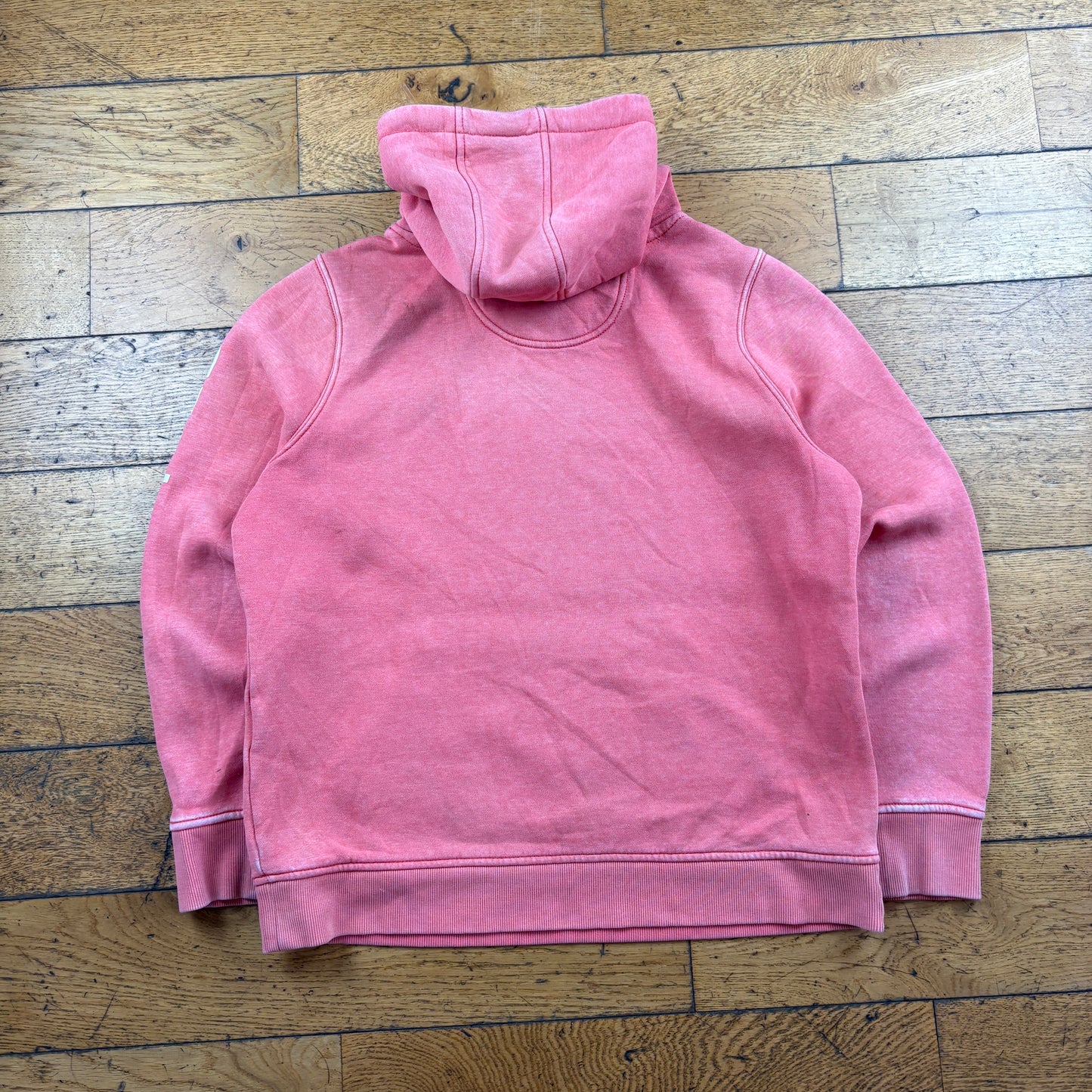Vintage Carhartt Pink Womens Hoodie Sweatshirt - L