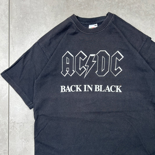 Vintage AC/DC Back in black Rock Graphic T-Shirt - XS