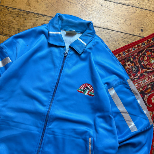 Vintage Blue Tracksuit Track Shell Windbreaker Jacket - XL