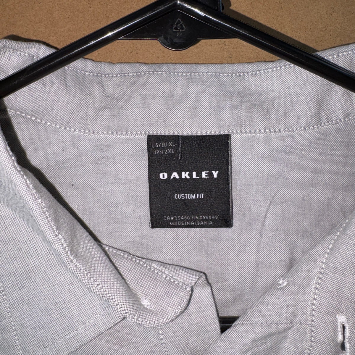 Oakley Grey Long Sleeve Shirt - XL