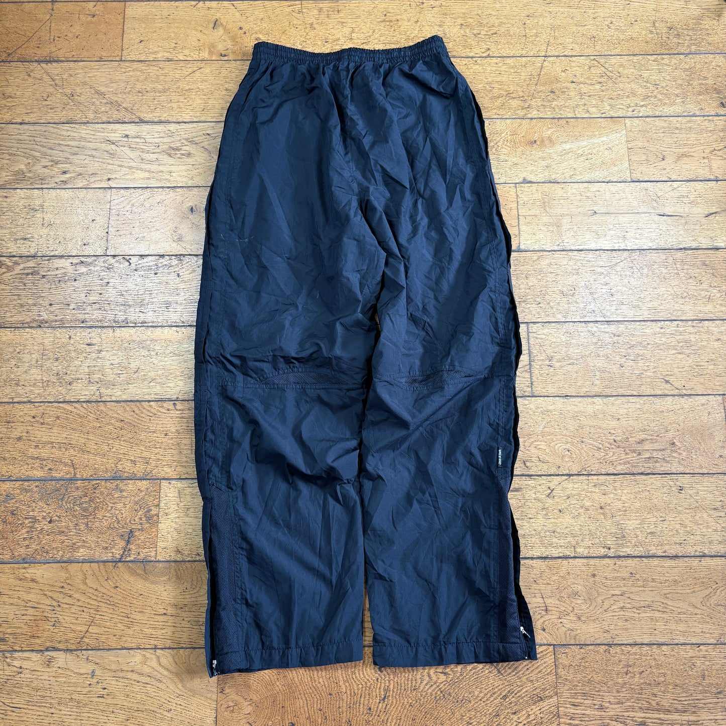 Vintage Black Starter Baggy Tracksuit Sweatpants Track Pants Bottoms - M