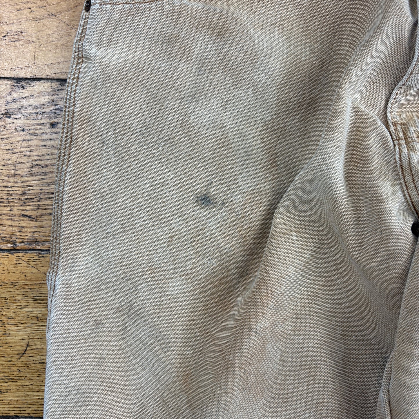 Vintage Dickies Brown Workwear Carpenter Baggy Trousers - 34