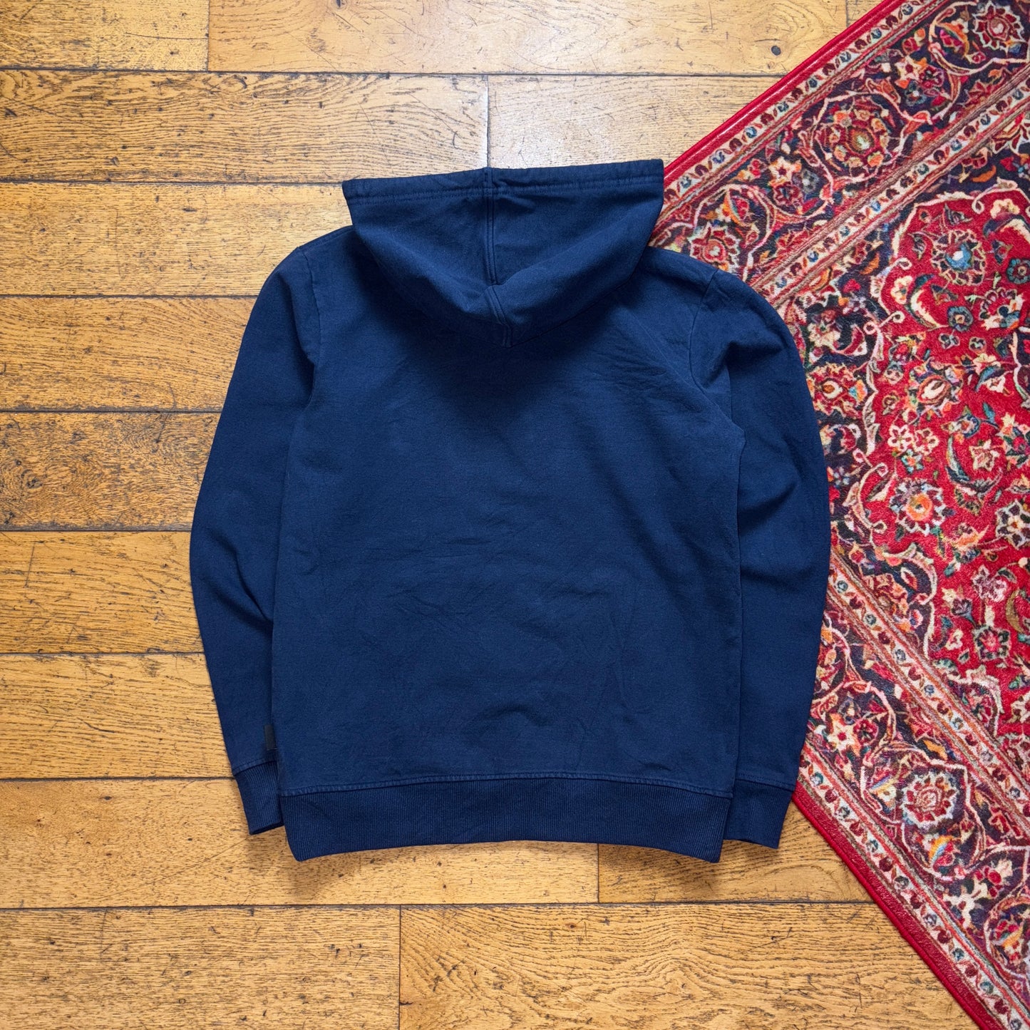 Vintage Patagonia Navy Hoodie Sweatshirt - S