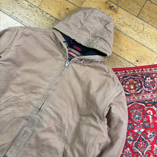 Vintage Craftsman Brown Workwear Carhartt Active Style Jacket - 2XL