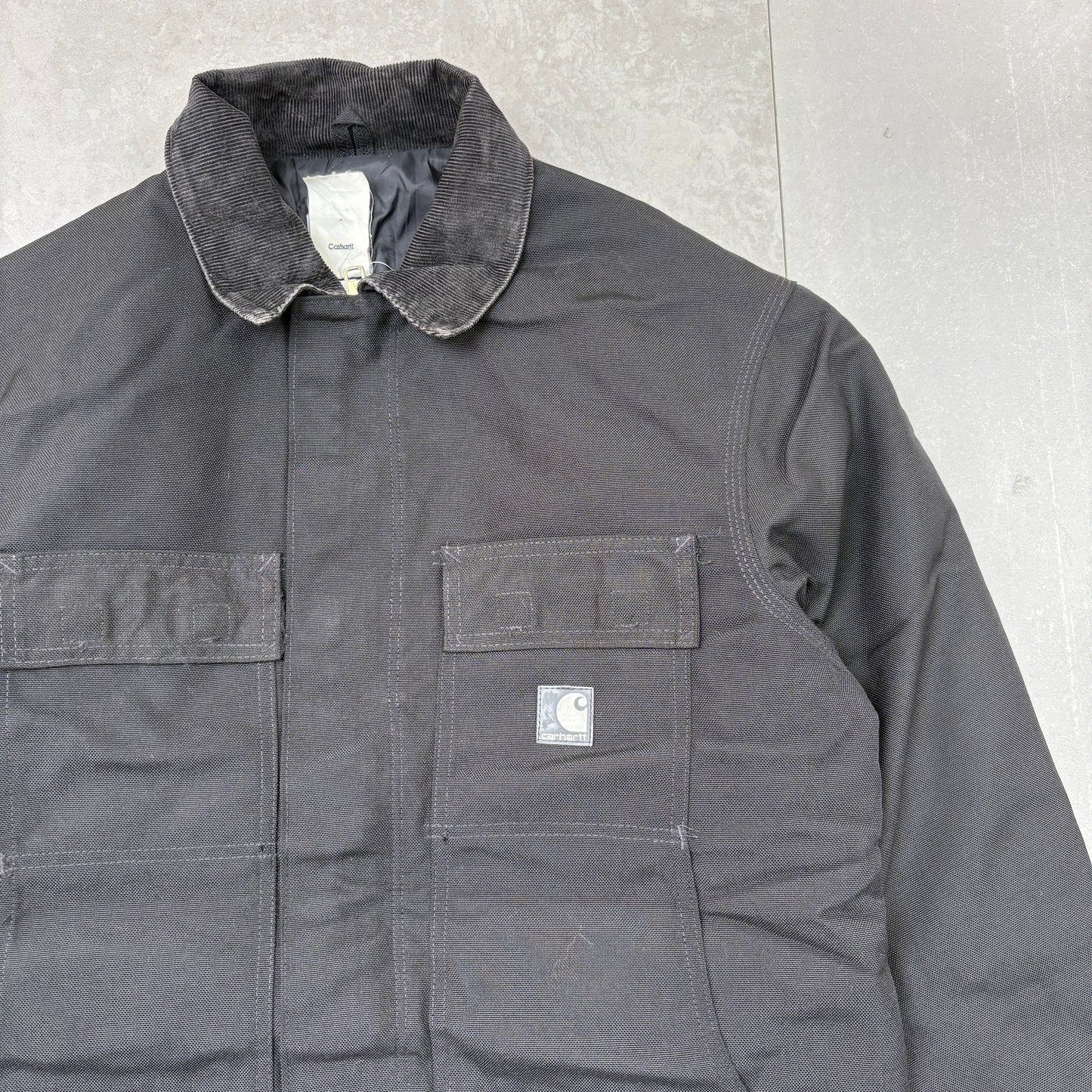 Vintage Carhartt Arctic Chore Black Workwear Jacket - M