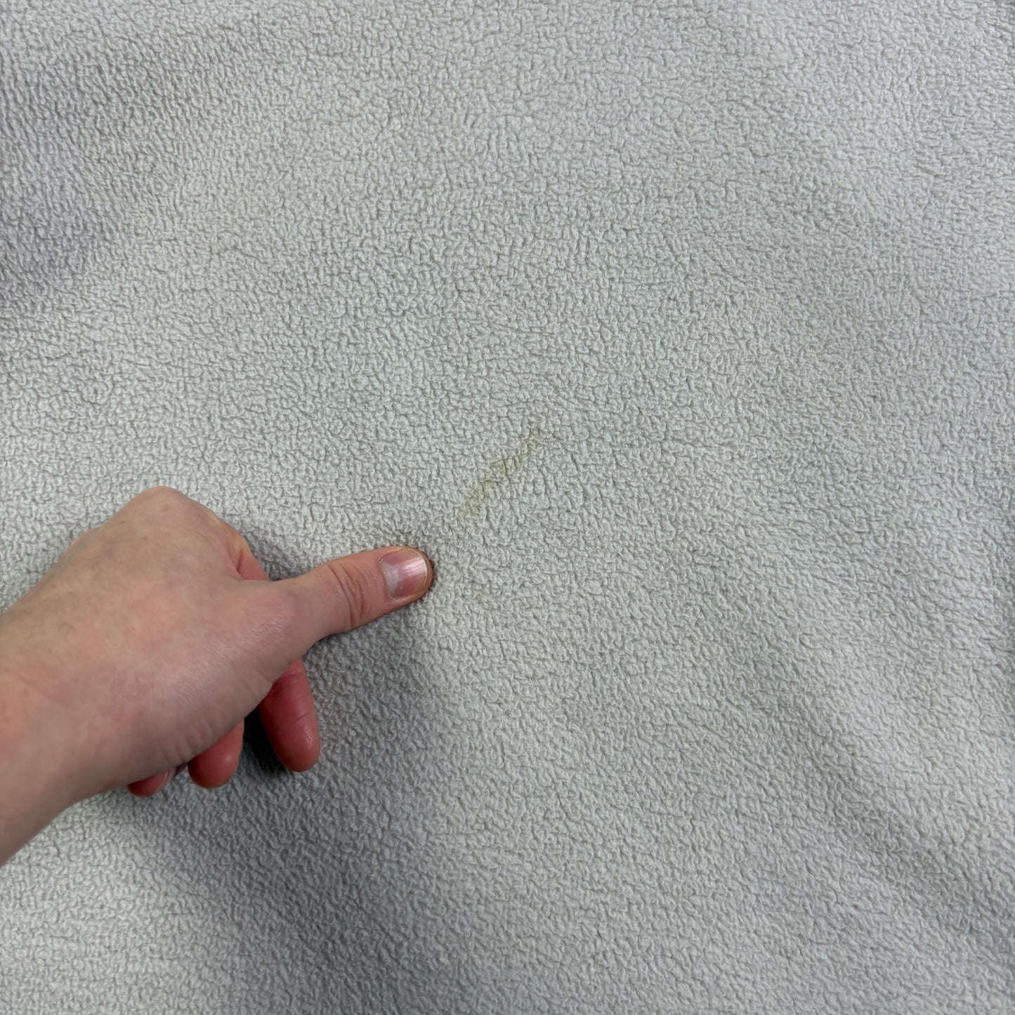 Vintage Billabong Cream Fleece Surfwear Hoodie Embroidered Sweatshirt - S