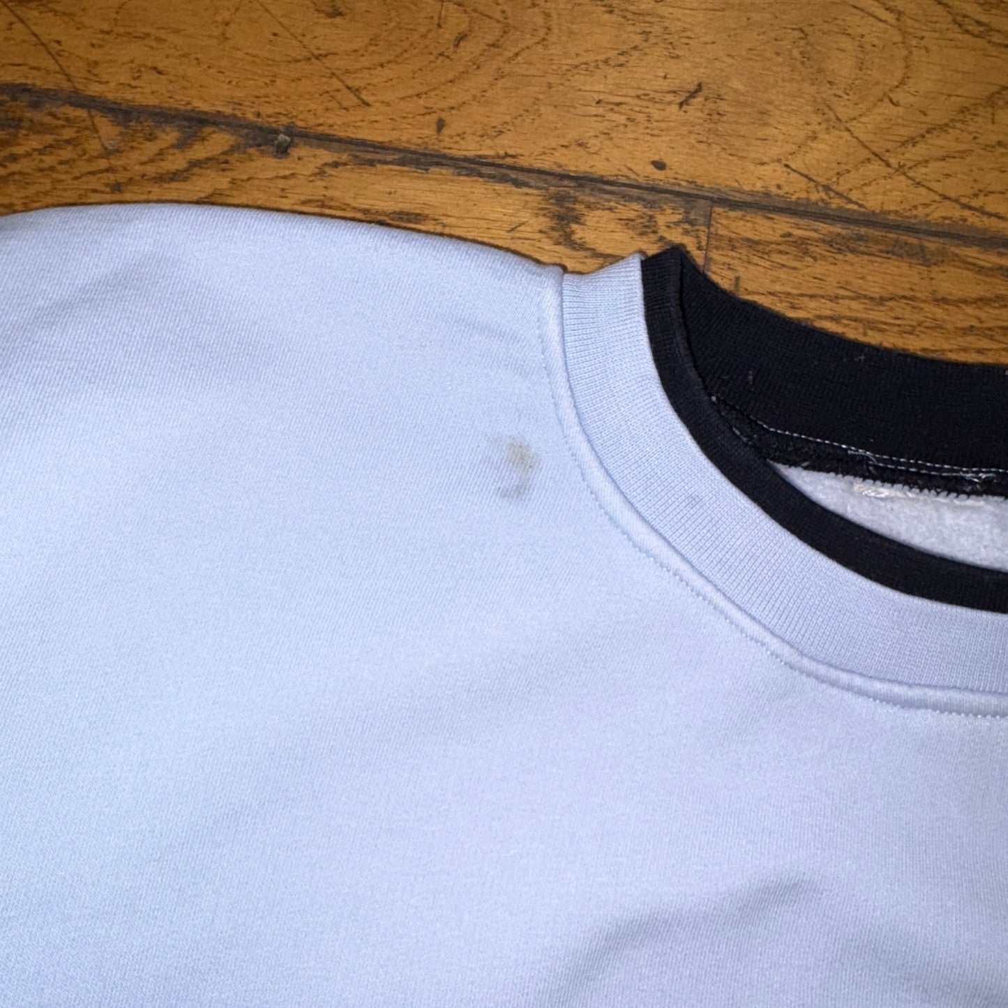 Vintage 90s Adidas Equipment Blue Embroidered Sweatshirt - L