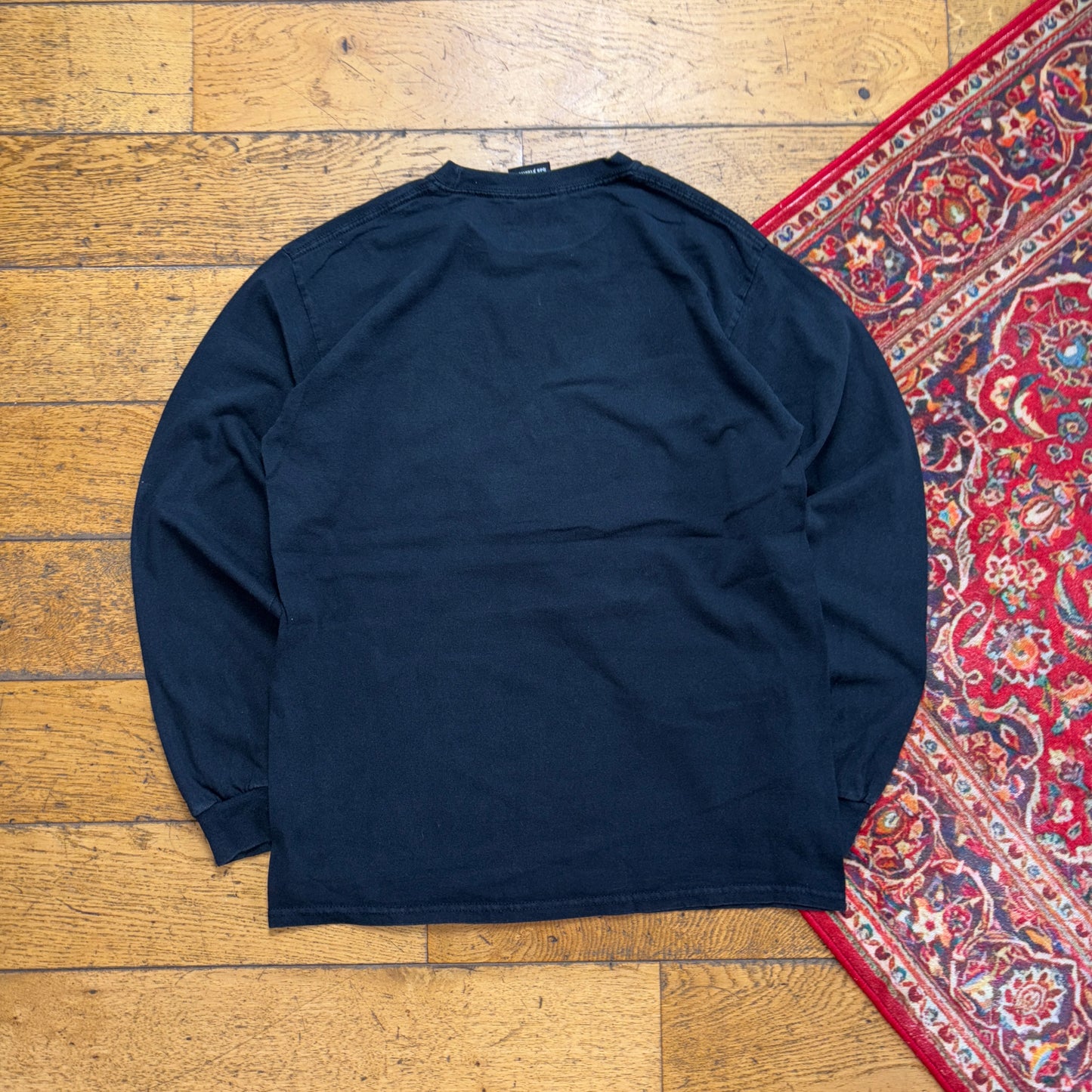 Vintage Thrasher Black Skate Graphic T-Shirt - S