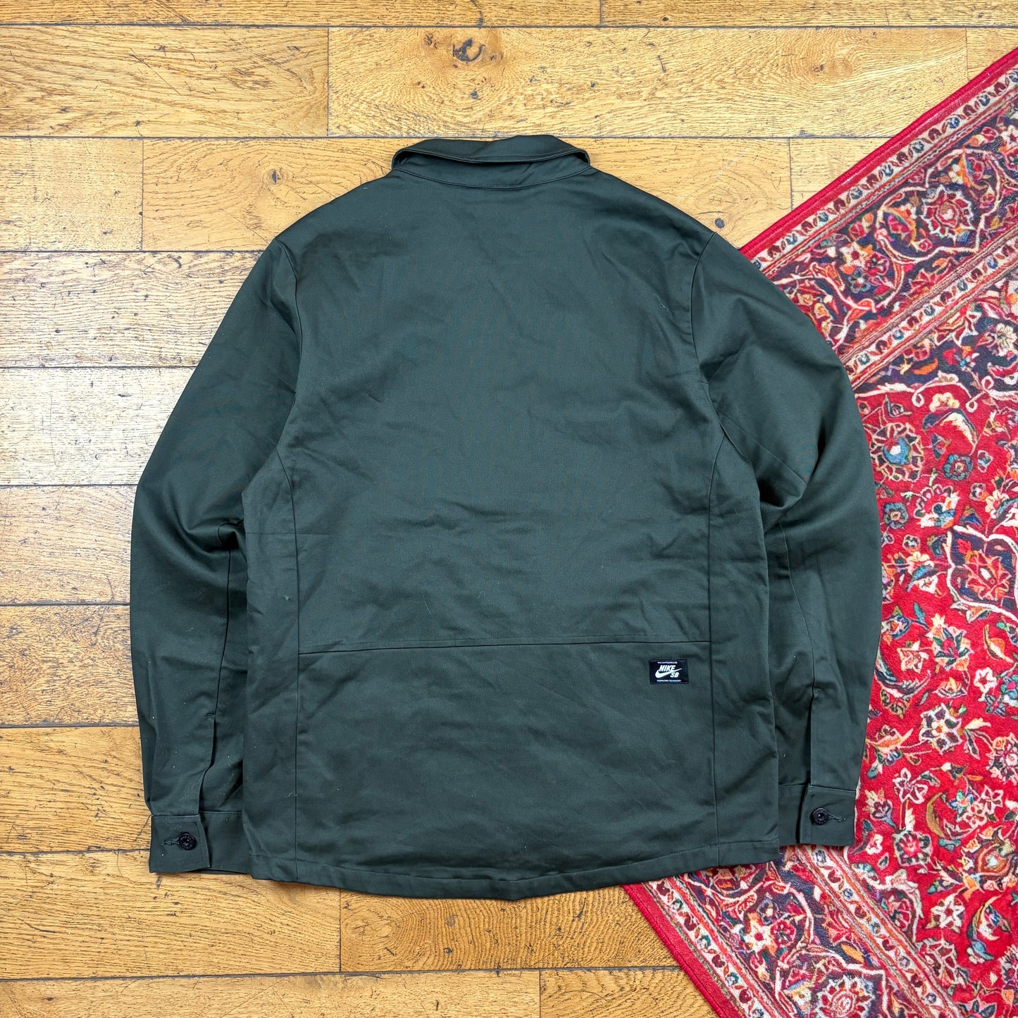 Vintage Nike SB Green Chore Jacket - M