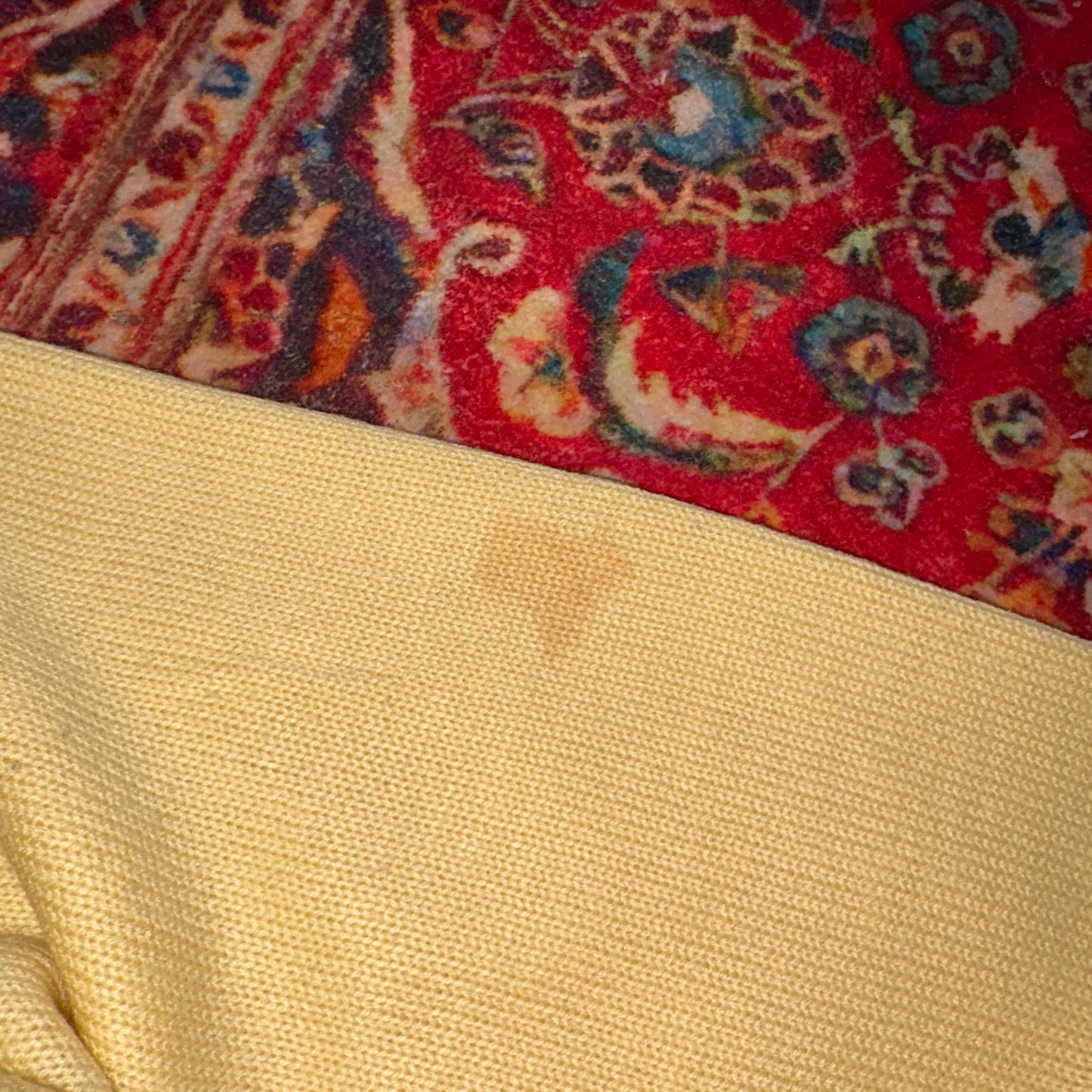 Vintage Chemiste Lacoste Yellow Cable Knit Jumper - XL