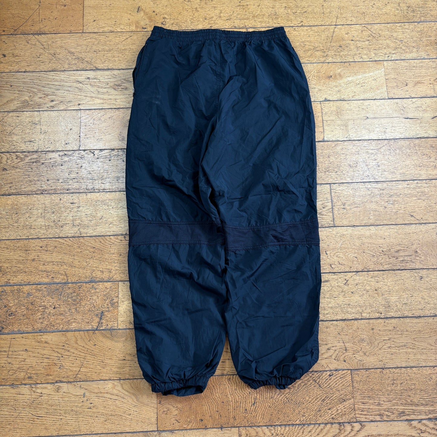Vintage Starter Black Baggy Tracksuit Sweatpants Track Pants Bottoms - M