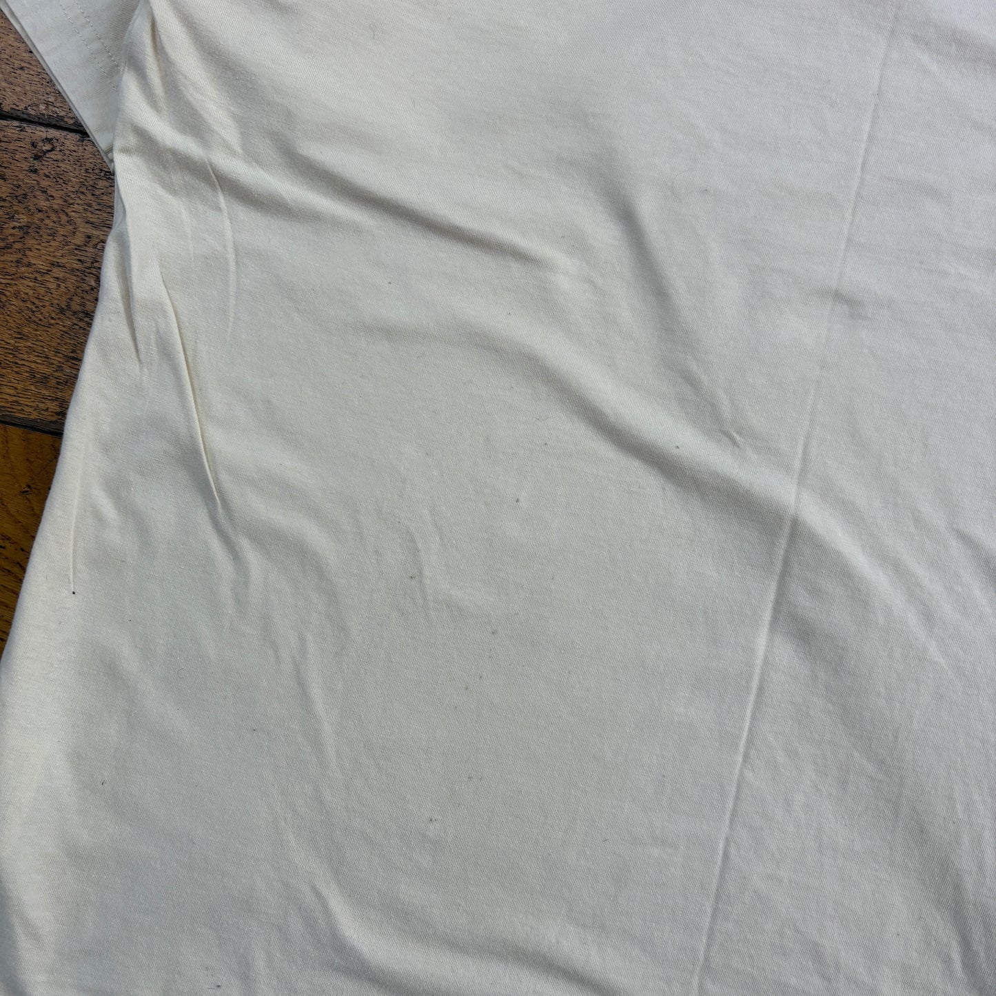 Vintage Umbro Embroidered Cream T-Shirt - L