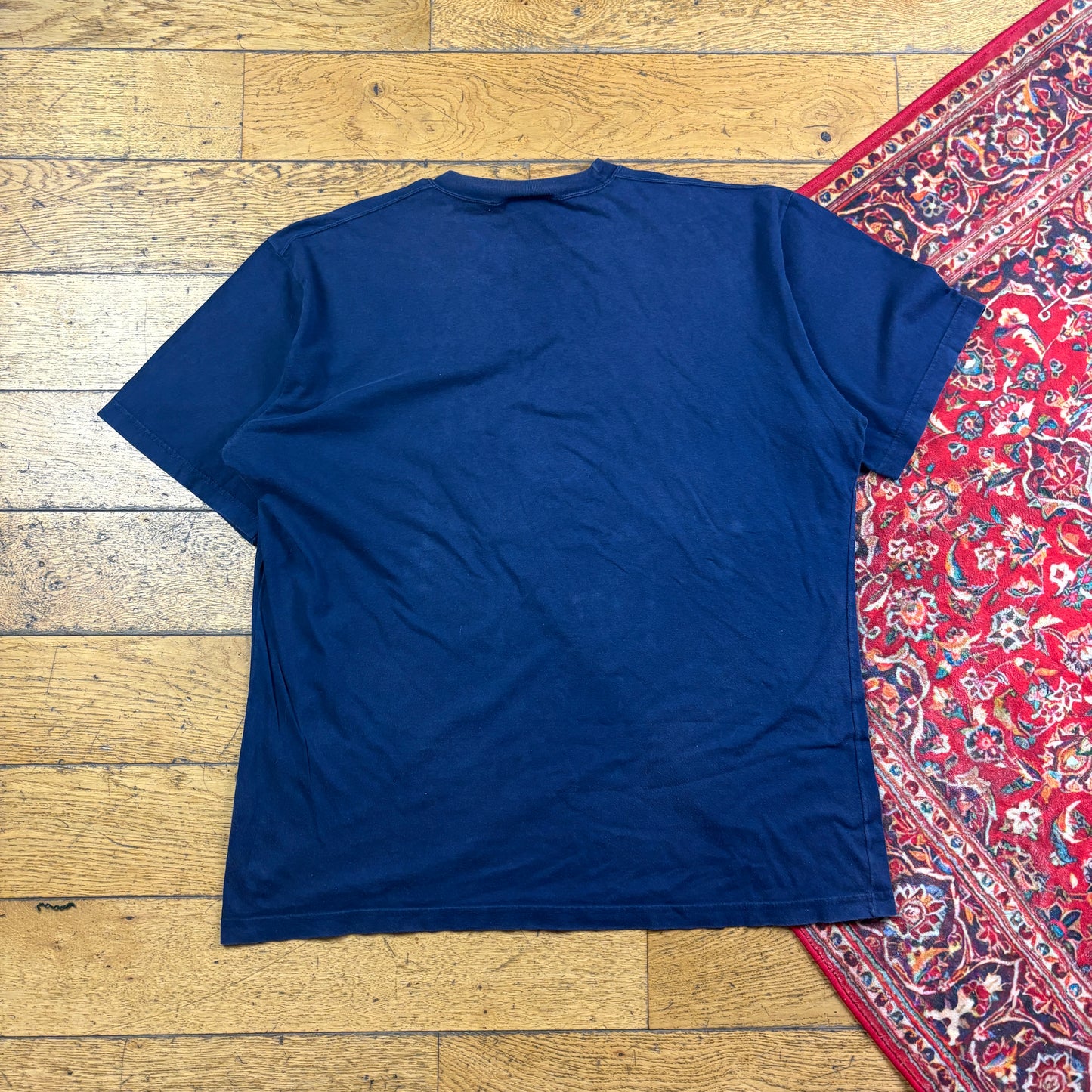 Vintage Fila Navy Graphic T-Shirt - L