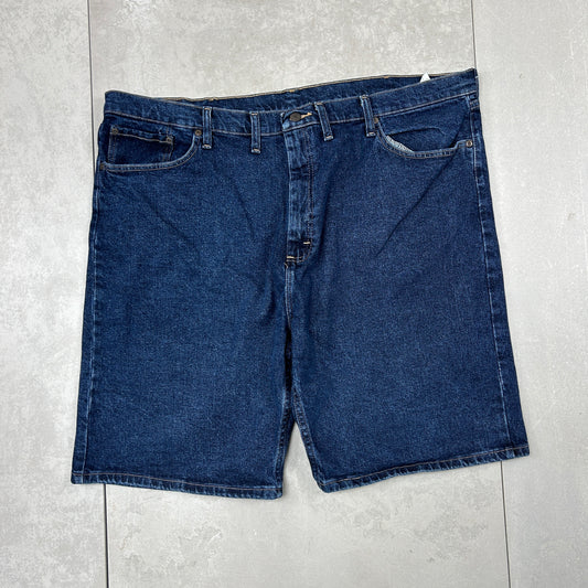 Vintage Wrangler Blue Denim Carpenter Baggy Shorts - 44
