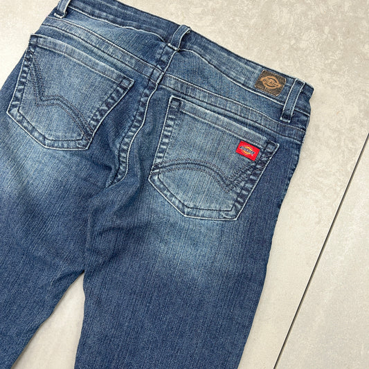 Vintage Dickies Womens Workwear Carpenter Blue Jorts Shorts - Size 10