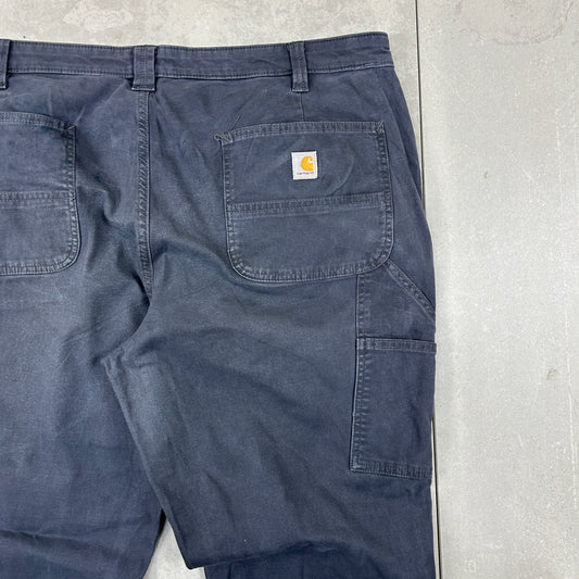 Vintage Carhartt Grey Workwear Carpenter Trousers - 40