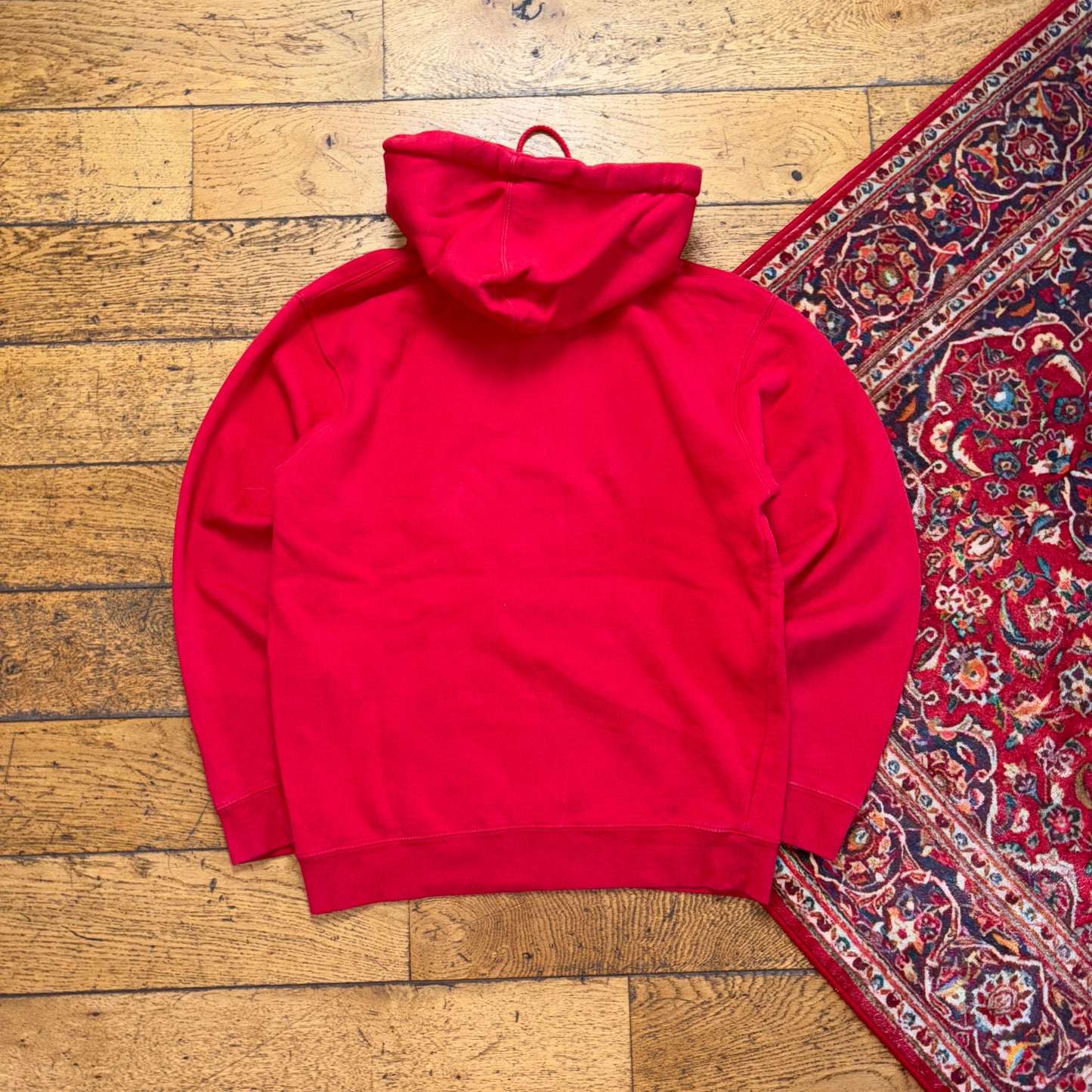 Vintage Thrasher Red Skate Hoodie Sweatshirt - S