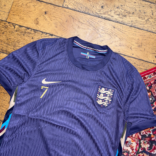 Nike England Purple Training Football Shirt Saka Top - XS