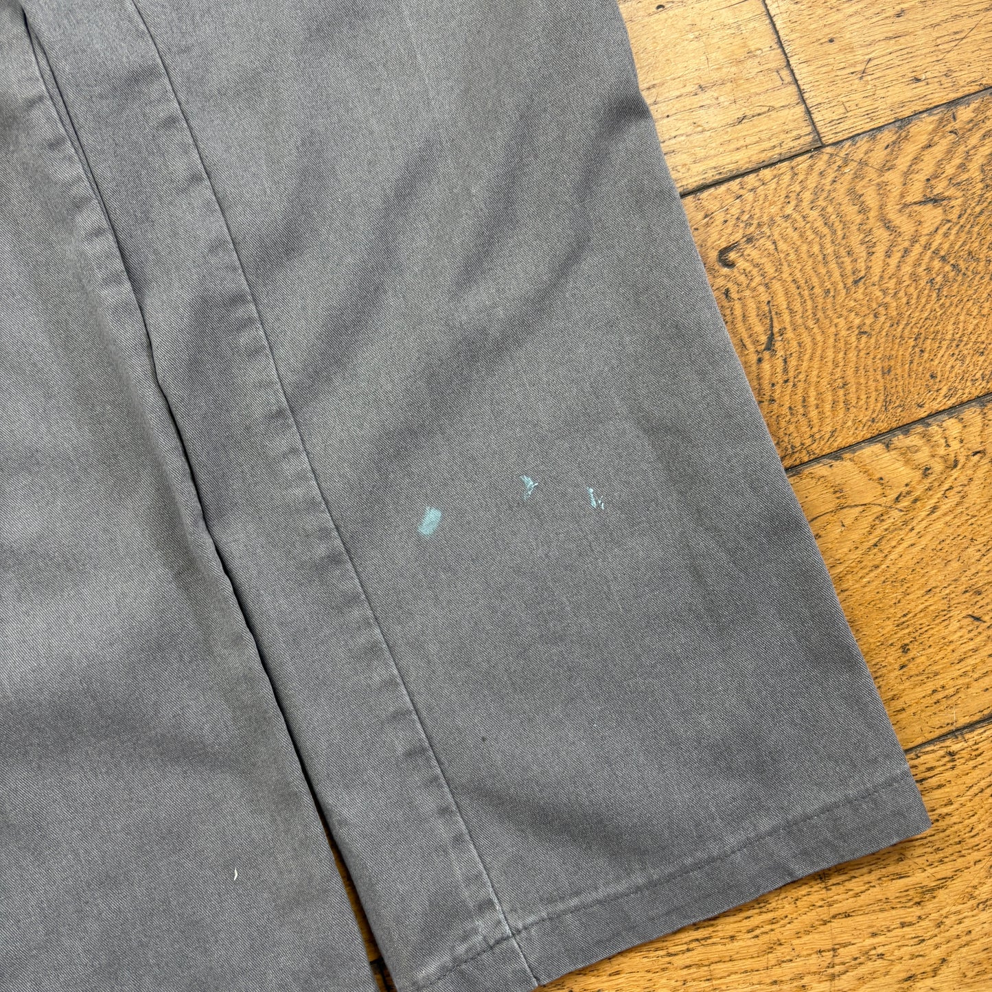 Vintage Dickies 874 Grey Skate Baggy Cargo Trousers - 32